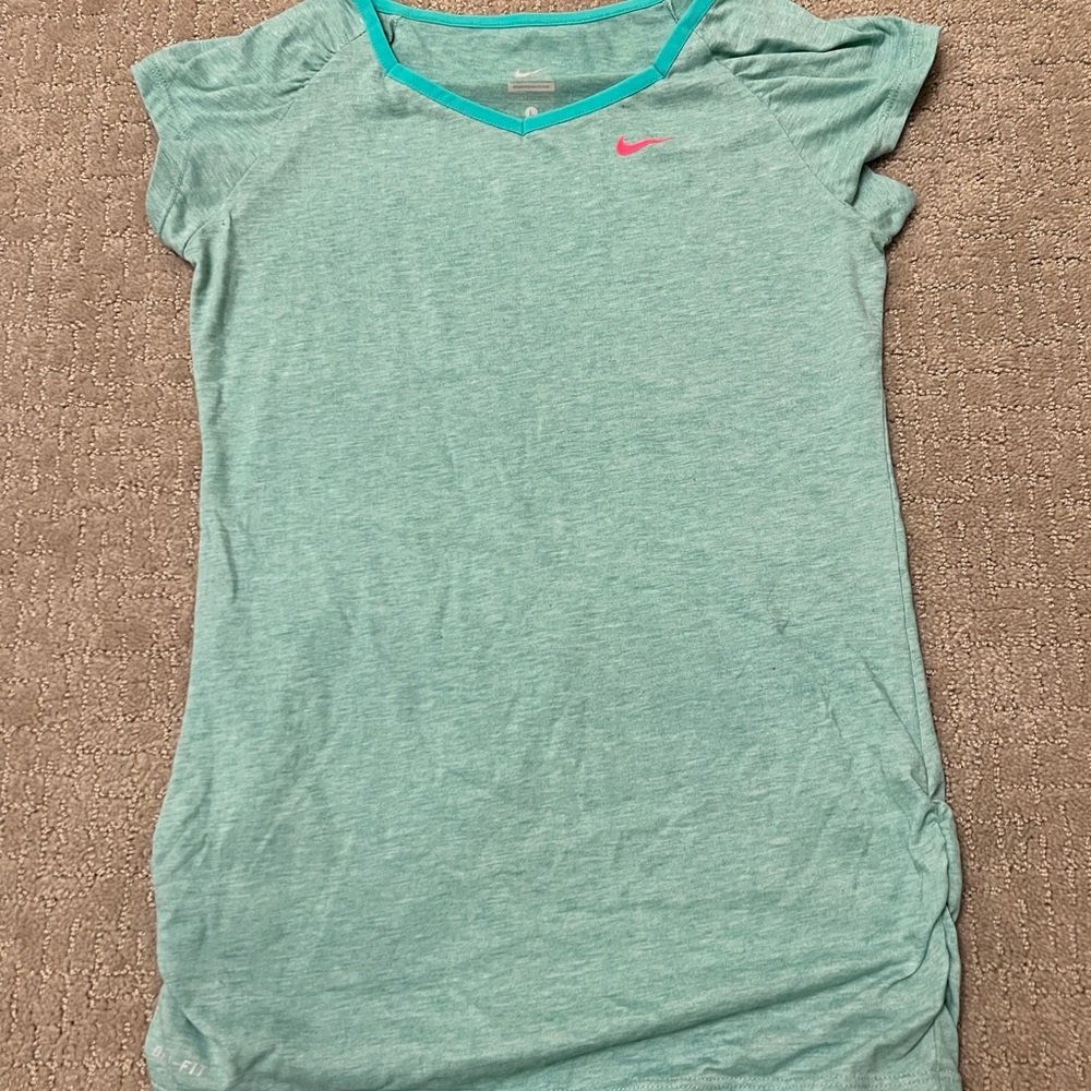 Nike womens youth dri-fit ruched top